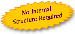 No Internal Structure Required