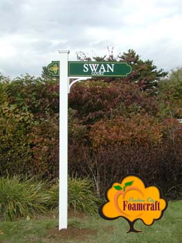 Peachtree City Foamcraft Signs PVC Street Signs Gallery